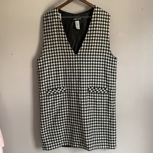 Houndstooth dress sag harbor